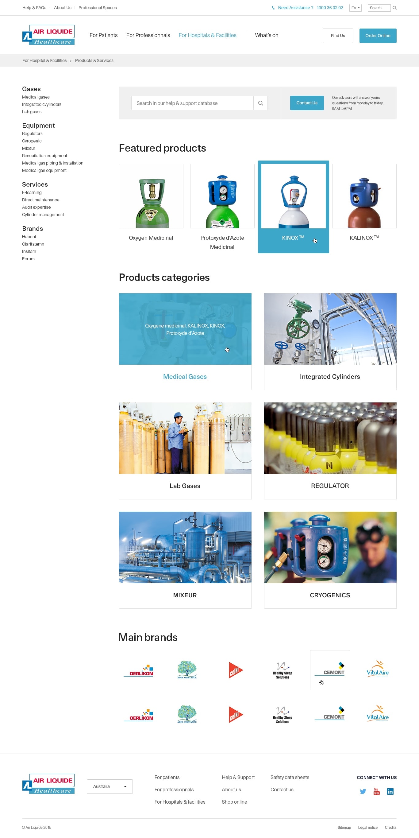 Air Liquide Master Site de Marque