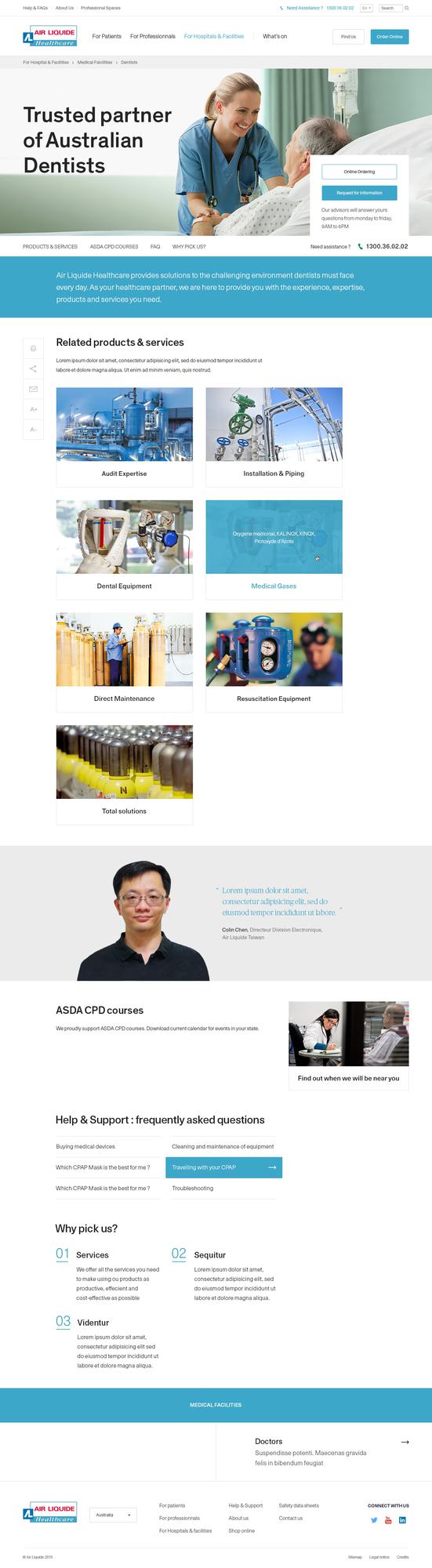 Air Liquide Master Site de Marque