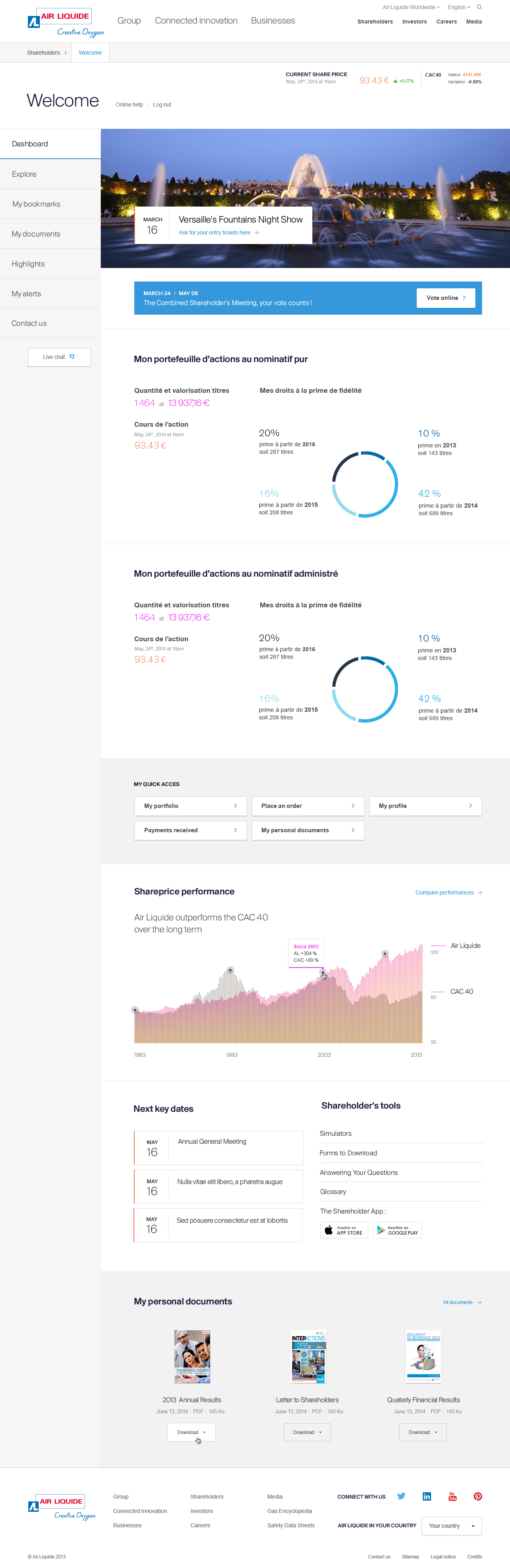 Air Liquide site institutionnel