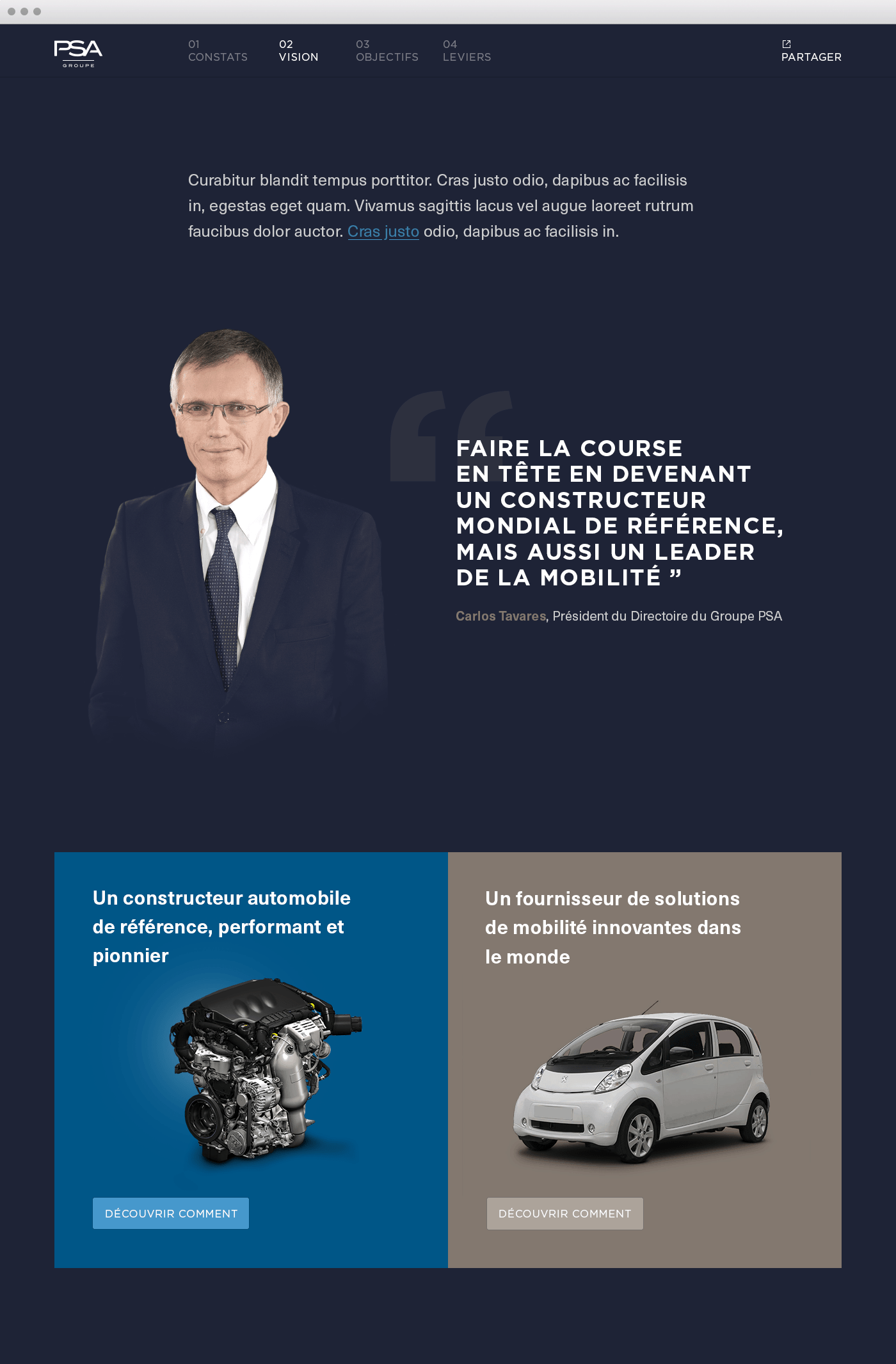 Groupe PSA Push To Pass